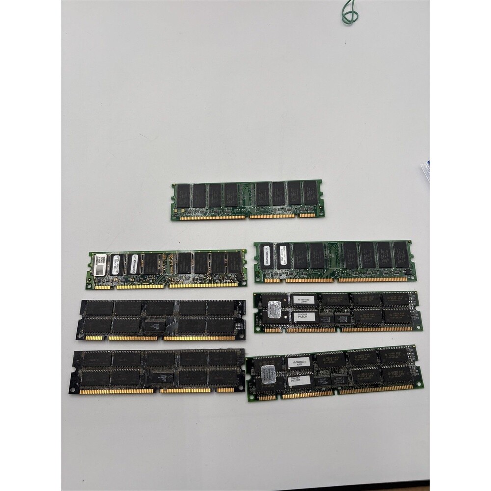 7 72 Pin SIMM Single In-line Memory Module RAM Random access memory Lot AI Refur